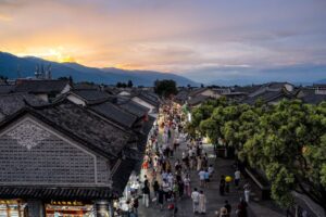 Potret Kota Kuno Dali di Yunnan saat liburan musim panas