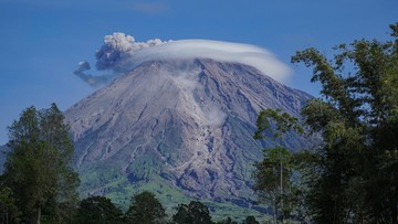 170 Pendaki Gunung Semeru Dievakuasi Akibat Kebakaran Hutan